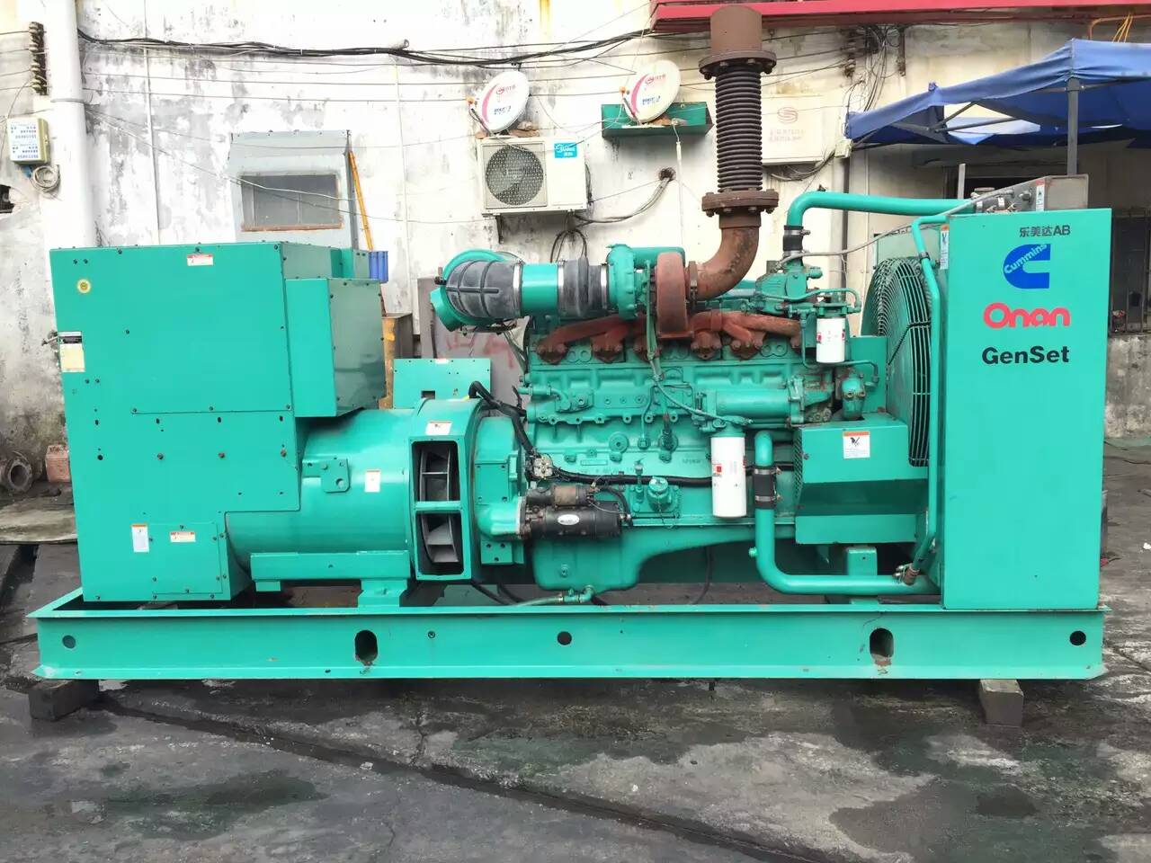 民和租赁发电机-柴油发电机不正常冒烟的原因